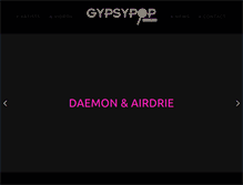 Tablet Screenshot of gypsypoprecords.com